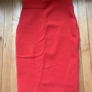 Elegant Orange Women's Skirt